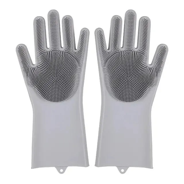 Pet cat bath accessories Scrub brush Teddy silicone bath gloves anti-scratch and anti-bite bath products