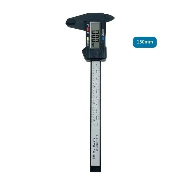 Measuring Tool Digital Ruler 150mm 100mm Electronic Digital Caliper Carbon Fiber Dial Vernier Caliper Gauge Micrometer
