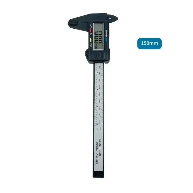 Measuring Tool Digital Ruler 150mm 100mm Electronic Digital Caliper Carbon Fiber Dial Vernier Caliper Gauge Micrometer