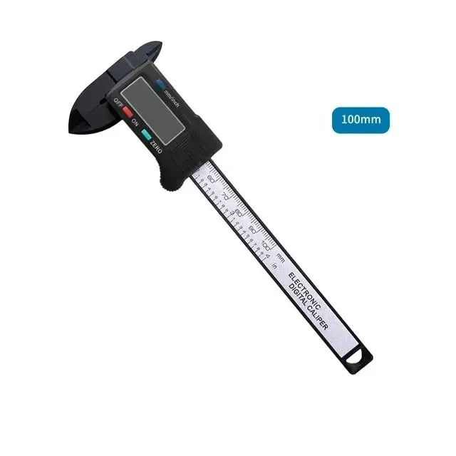 Measuring Tool Digital Ruler 150mm 100mm Electronic Digital Caliper Carbon Fiber Dial Vernier Caliper Gauge Micrometer