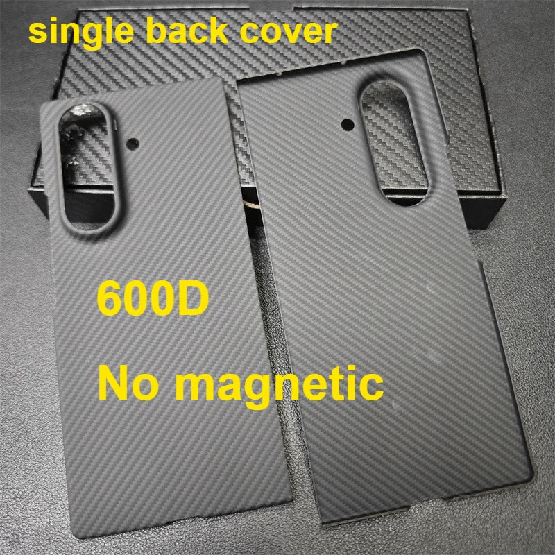 Aramid Magnetic Case For Samsung Galaxy Z Fold 7 Carbon Fiber Cover For Magsafe Case Shell Cover Mobile Phone Accessories