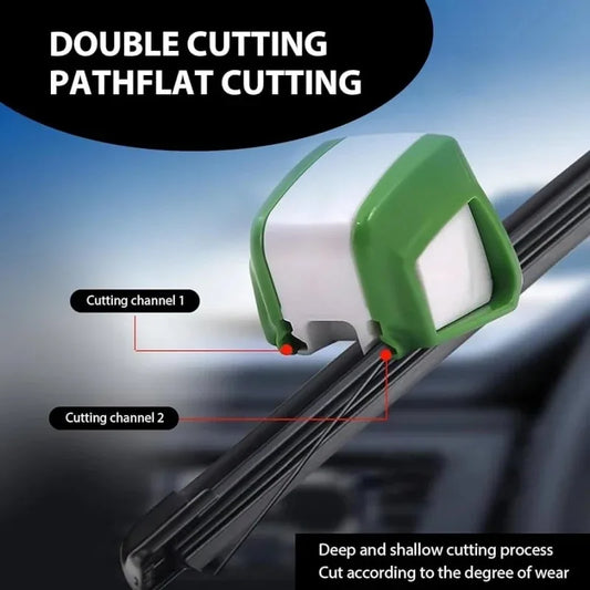 Car Wiper Universal Repair Tool Windscreen Wiper Blade Wiperblade Cutter Rubber Regroove Tool Trimmer Restorer Car Accessories