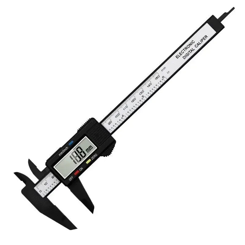 Measuring Tool Digital Ruler 150mm 100mm Electronic Digital Caliper Carbon Fiber Dial Vernier Caliper Gauge Micrometer