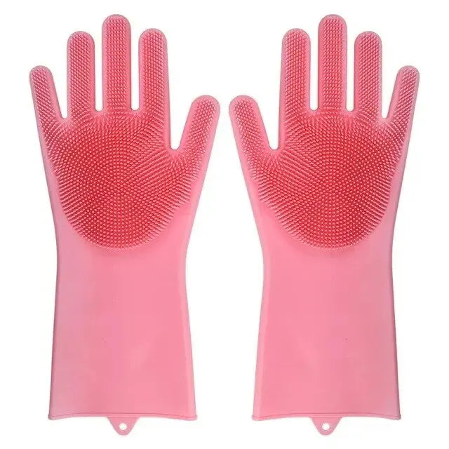 Pet cat bath accessories Scrub brush Teddy silicone bath gloves anti-scratch and anti-bite bath products
