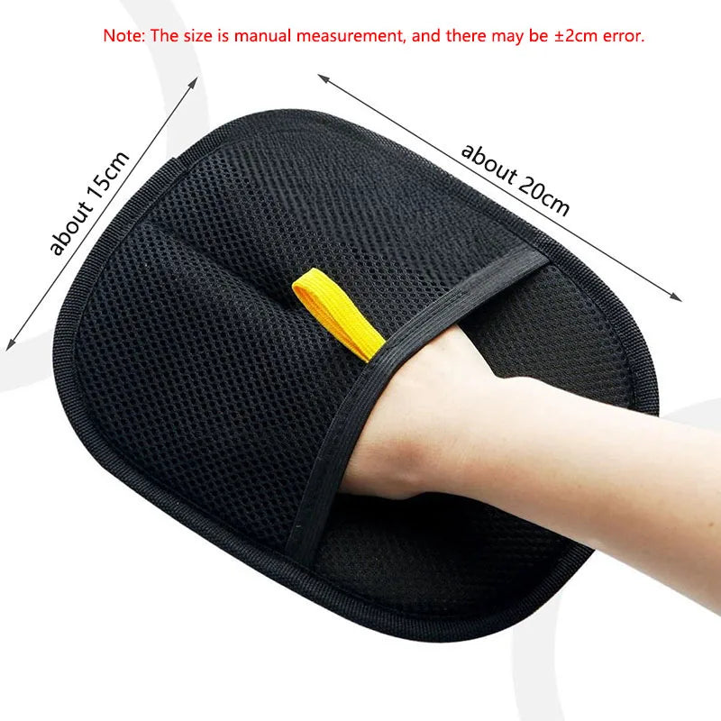 Pet Hair Removal Tools Reusable Gloves Pet Double Sided Beauty Gloves Carpet Removal Pet Fur Hair Pet Supplies Sofa Carpet Home