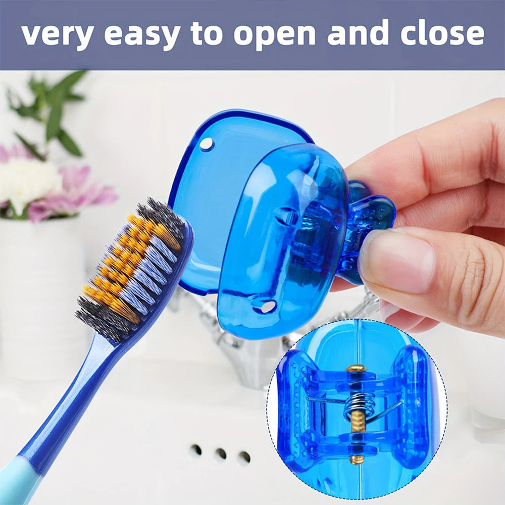 Toothbrush Head Protective Covers For Electric Portable Travel Manual Brush Heads Home Plastic Toothbrush Covers