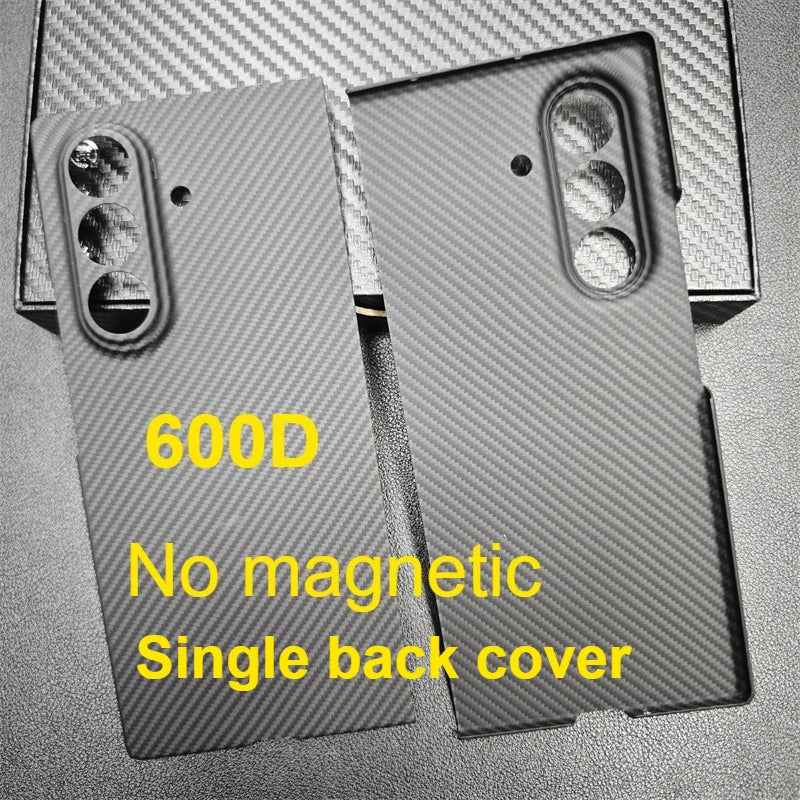 Aramid Magnetic Case For Samsung Galaxy Z Fold 7 Carbon Fiber Cover For Magsafe Case Shell Cover Mobile Phone Accessories