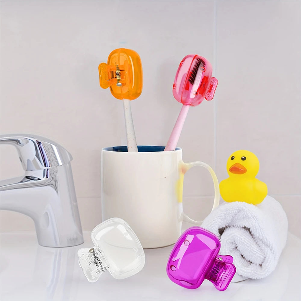Toothbrush Head Protective Covers For Electric Portable Travel Manual Brush Heads Home Plastic Toothbrush Covers