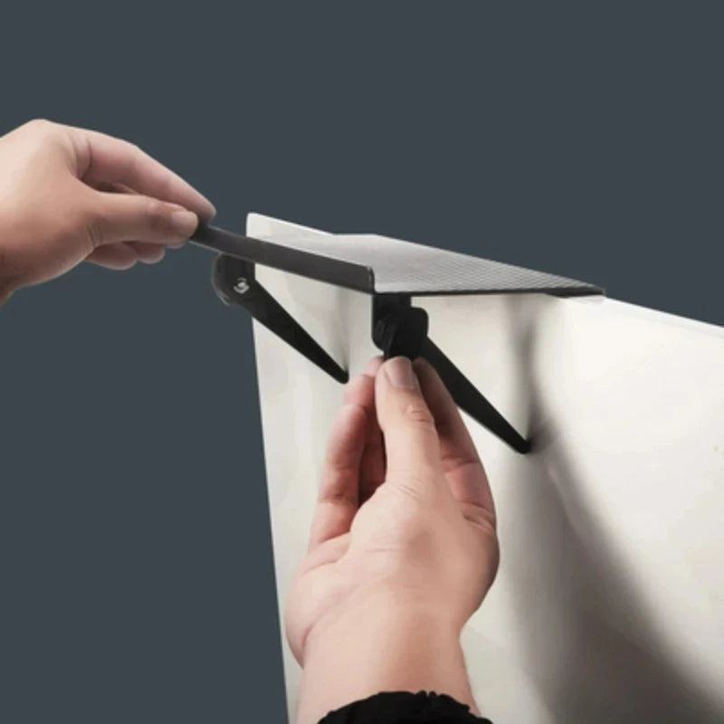 1pc hot selling computer and TV screen top storage rack wireless router, set-top box rack no hole storage home storage artifact