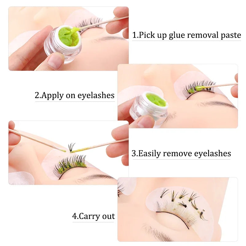 100/300/500Pcs Disposable Wood Cotton Swab Double Head Lipstick Ear Swabs Eyelash Cleaning Cotton Buds Manicure Beauty Supplies